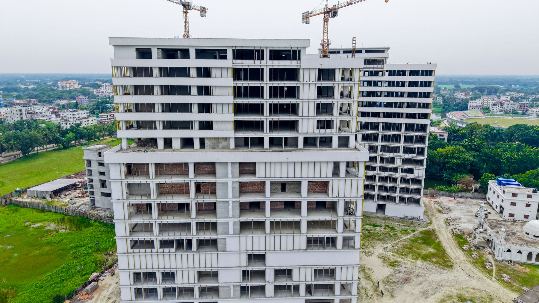 Commercial + construction aerial production reference